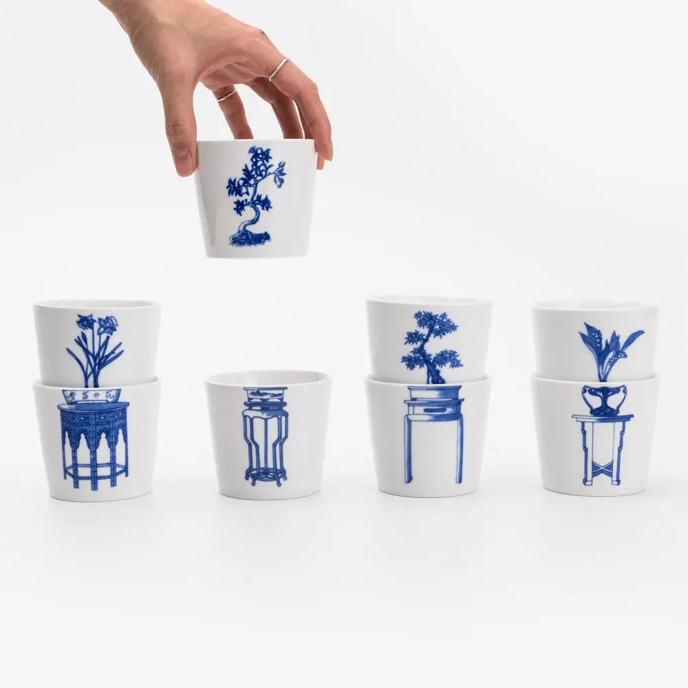 Preorder 5 Settembre Tazze impilabili Bonsai - Mughetto