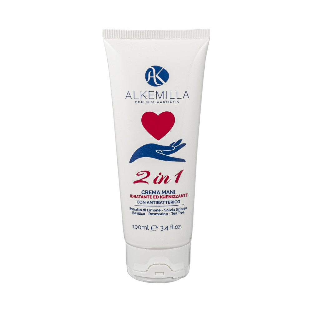 Crema Mani Idratante ed Igienizzante 2 in 1