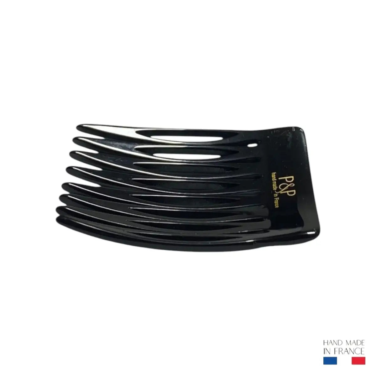 Pettine per capelli nero 8 denti