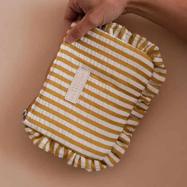 Pochette con balzette Gialla