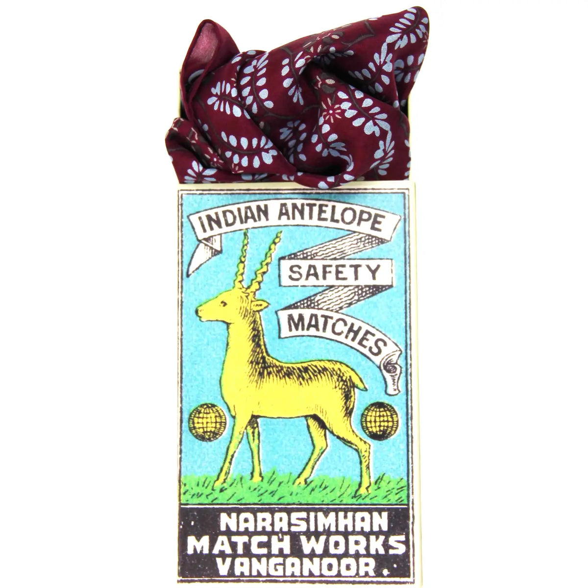Foulard Mini Albertine bordeaux