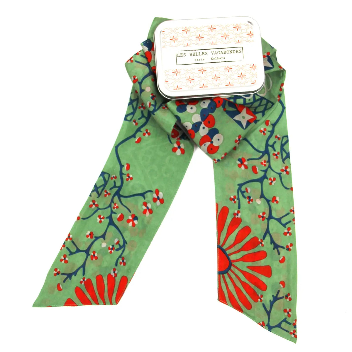 Twilly fascia, cintura Masami  Menta e corallo
