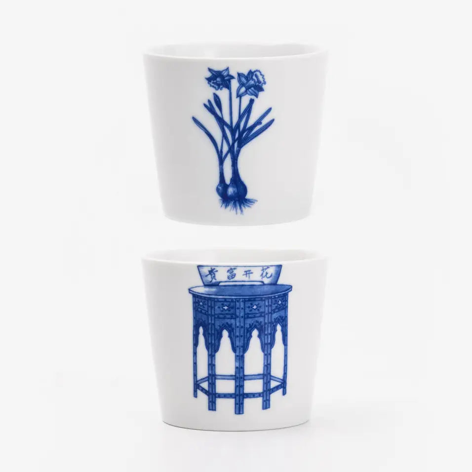 Preorder 5 Settembre Tazze impilabili Bonsai - Narciso