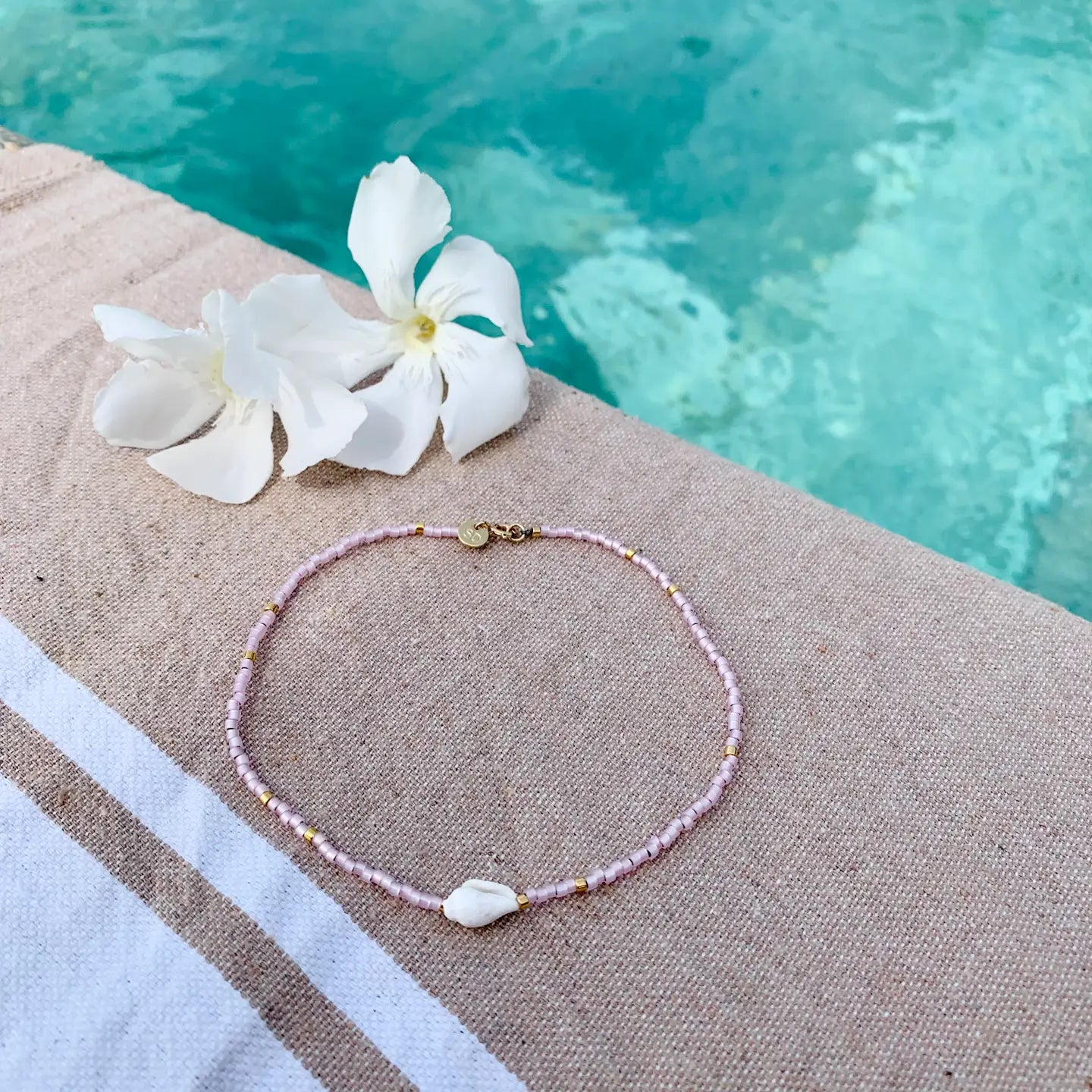 Cavigliera Côte d'Azur rocaille conchiglia