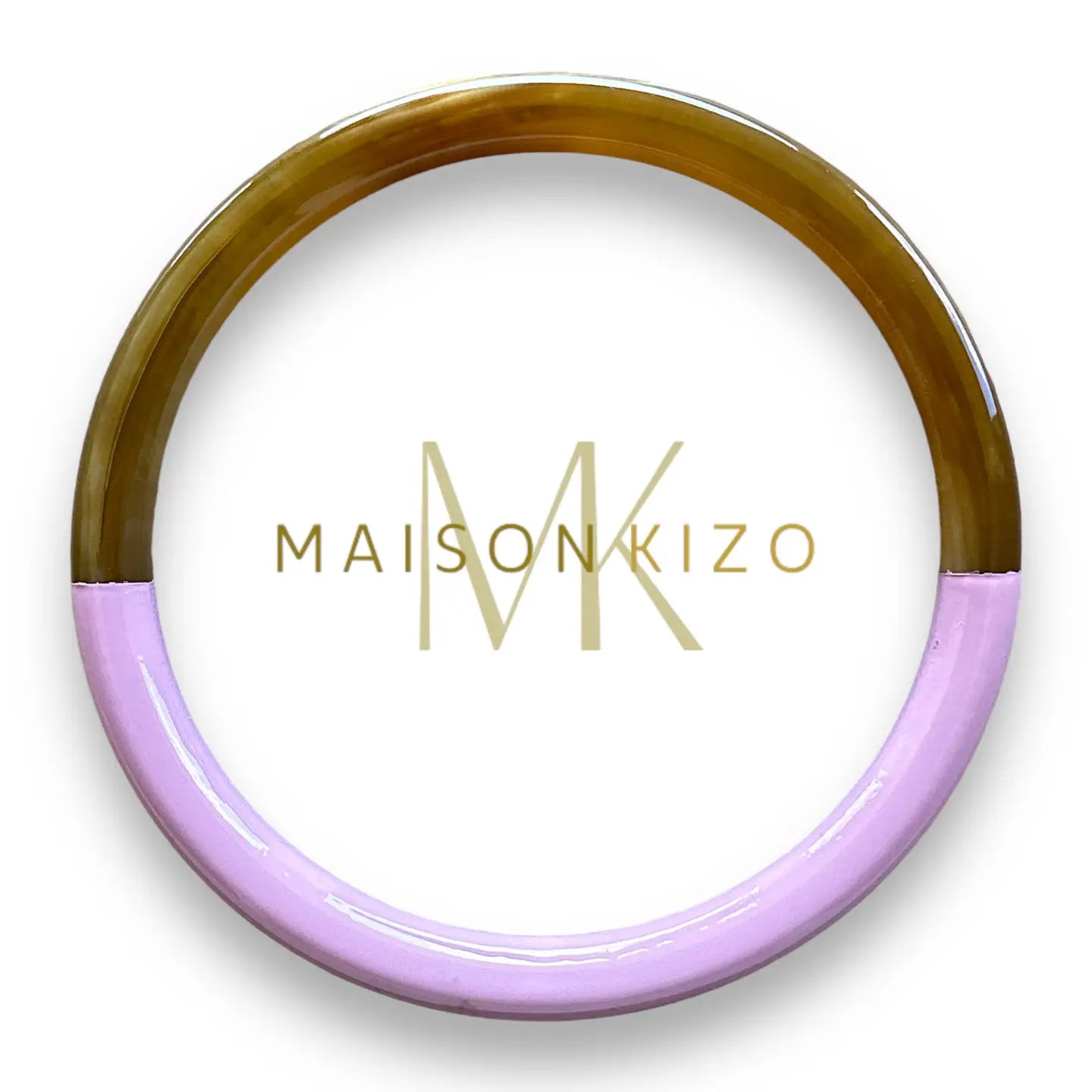 Bangle Double rosa XL