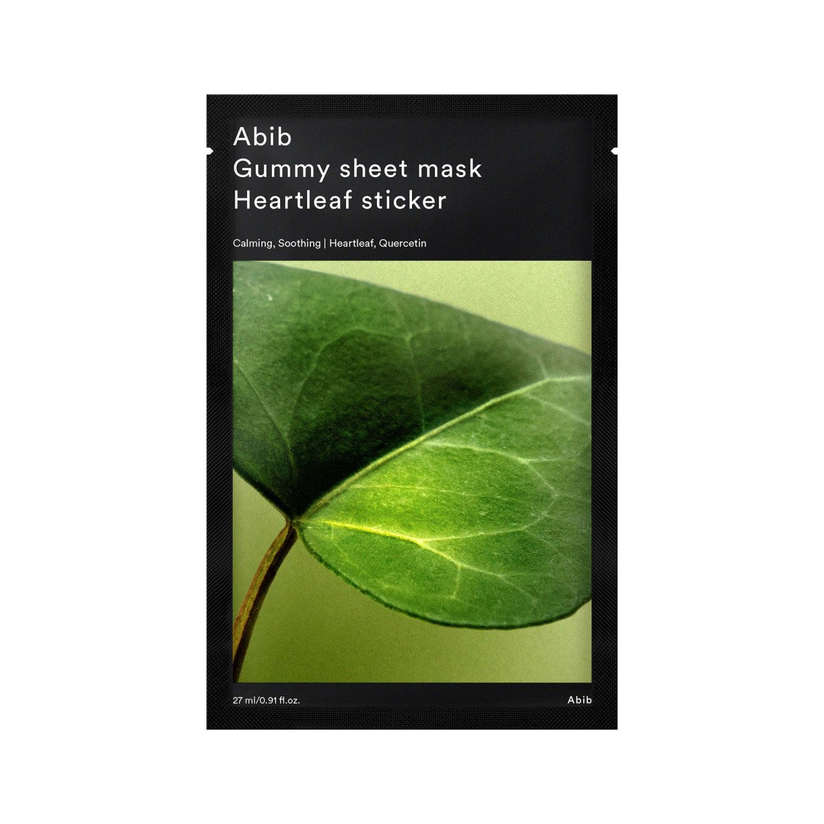 Gummy Sheet Mask Heartleaf Sticker