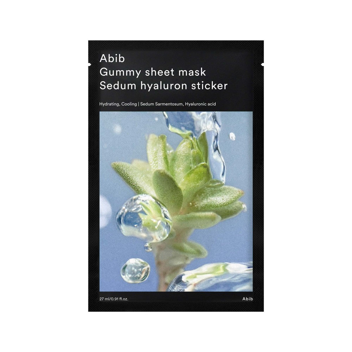Gummy Sheet Mask Sedum Hyaluron Sticker