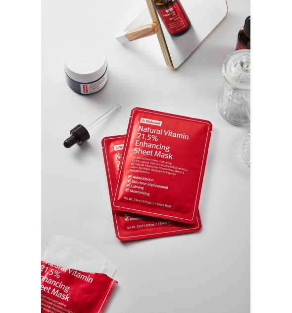 Natural Vitamin 21.5% Enhancing Sheet Mask