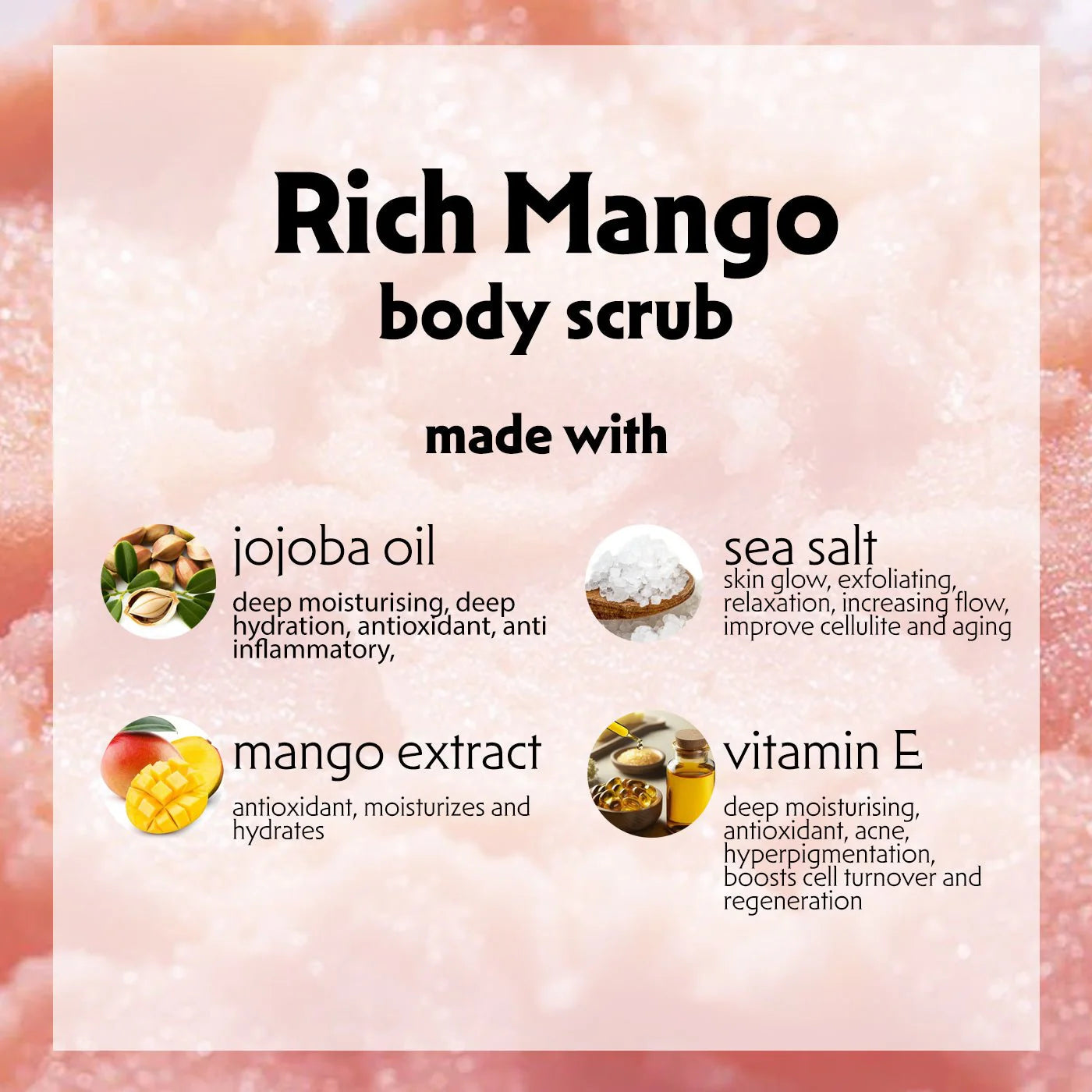 SALT BODY EXFOLIATOR RICH MANGO