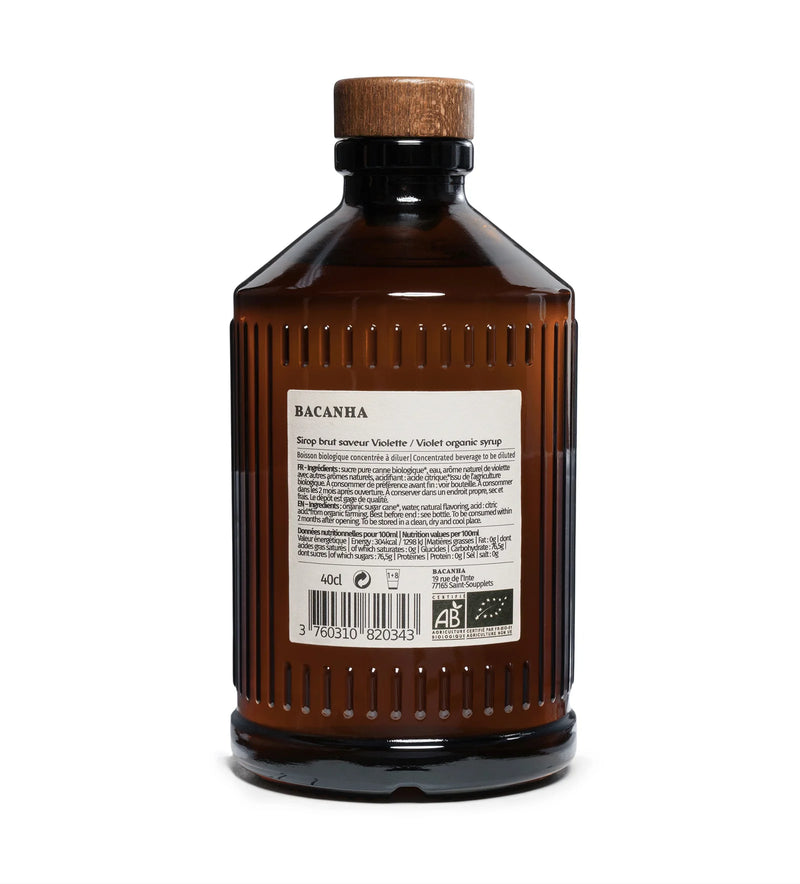 Sirop Violette Bio