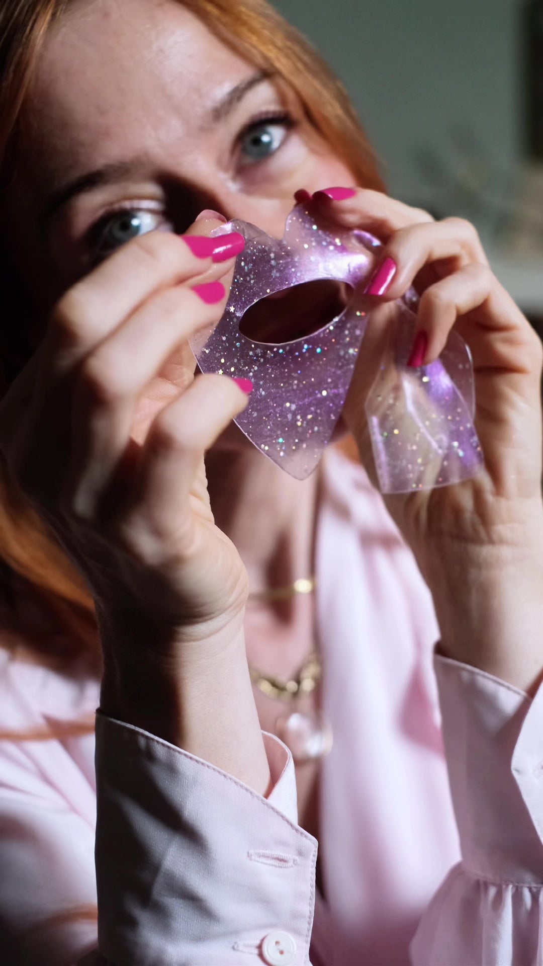 LaLa Recipe Heart Goggle Moisture Eye Mask