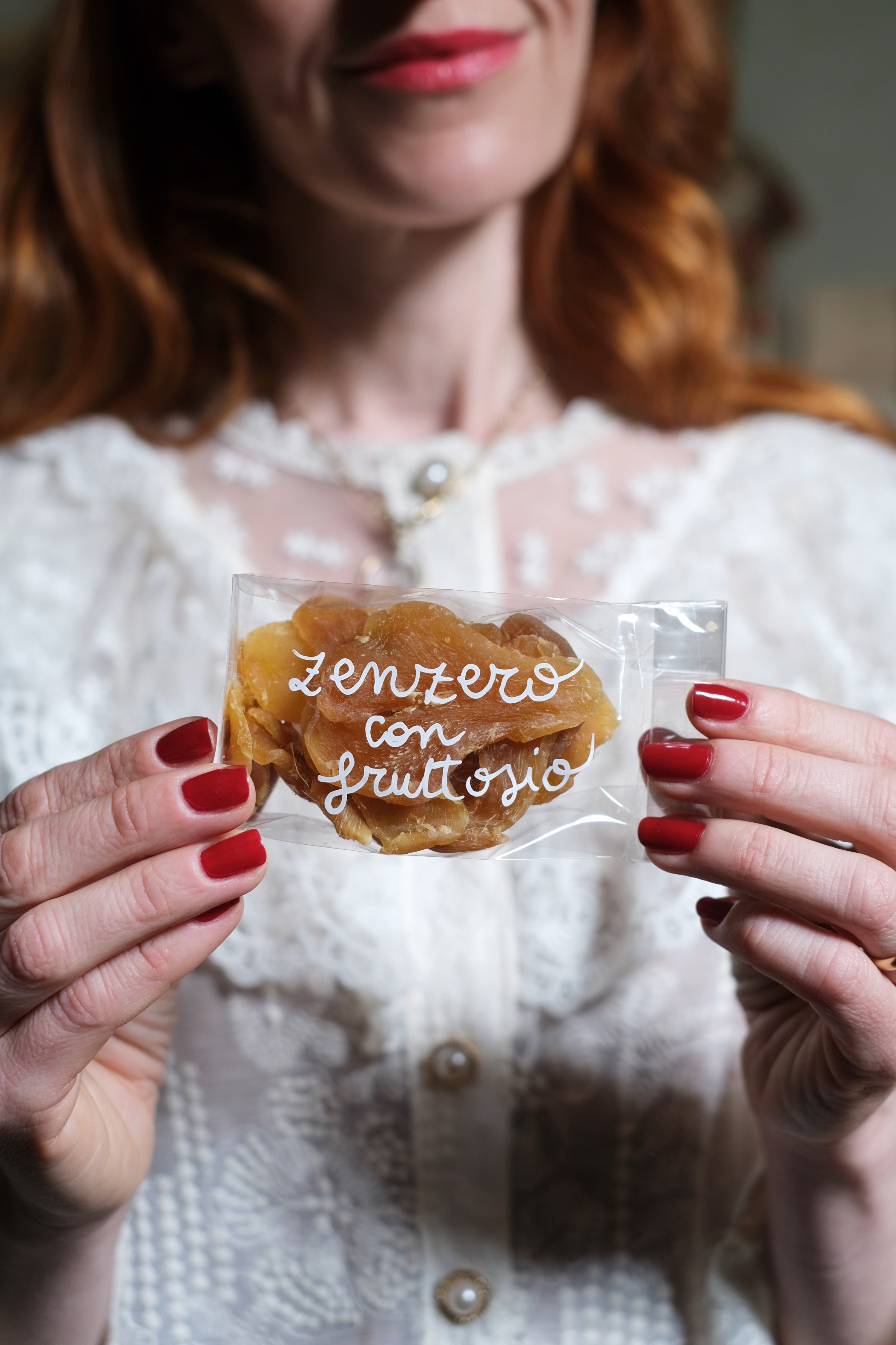 Zenzero Candito con Fruttosio