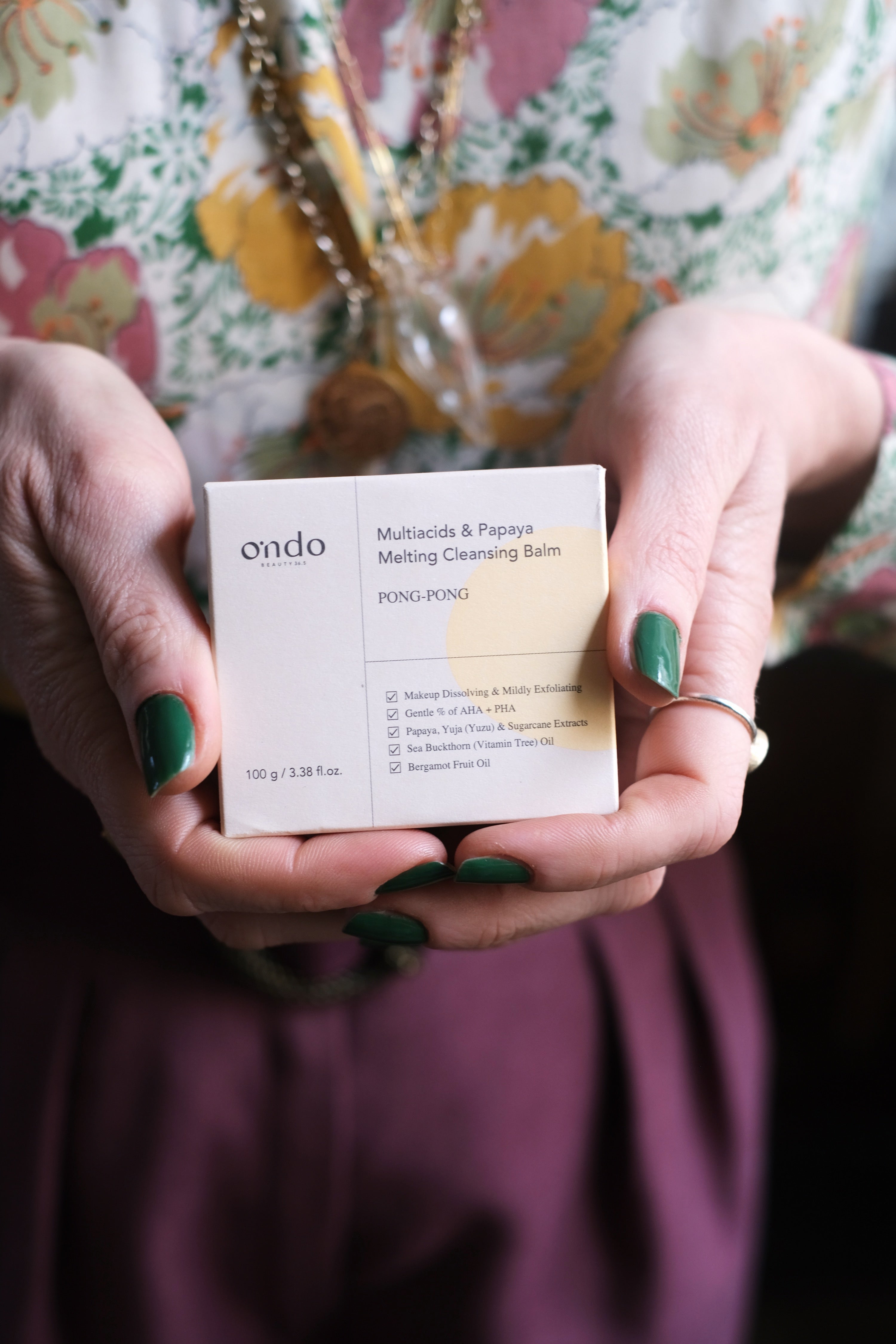 Multiacids & Papaya Melting Cleansing Balm