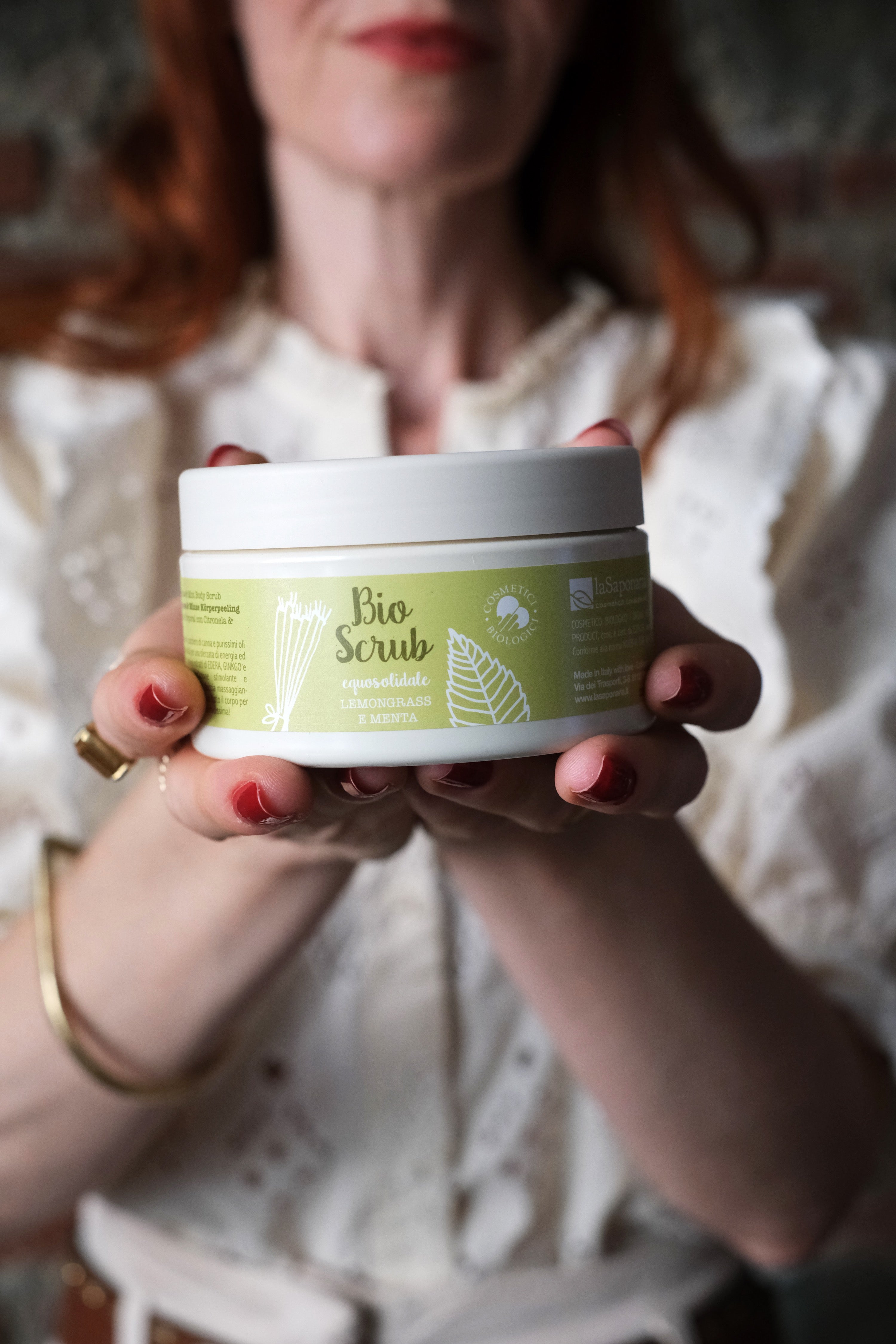 Scrub lemongrass e menta