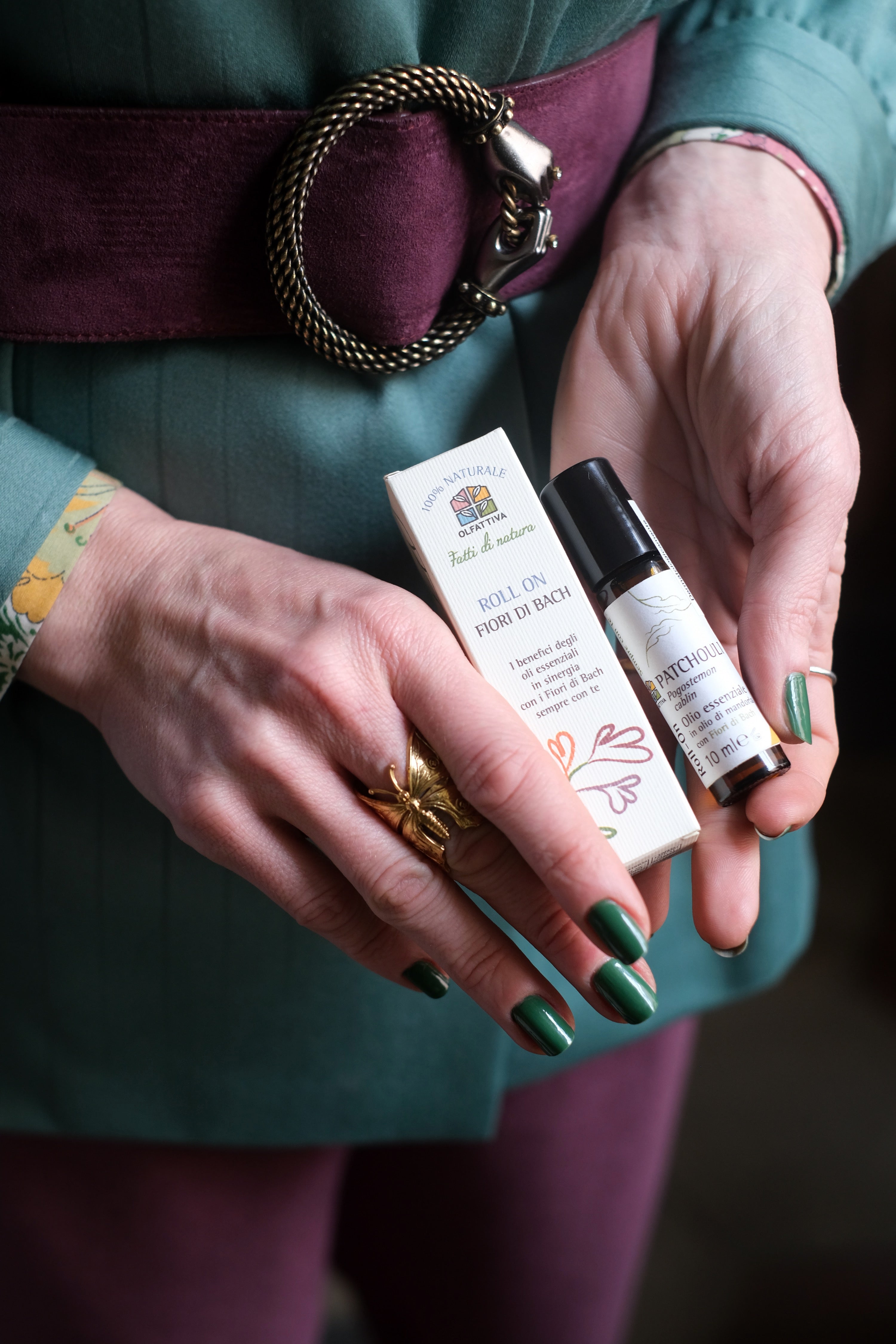 Profumo Roll On Patchouli e Vine