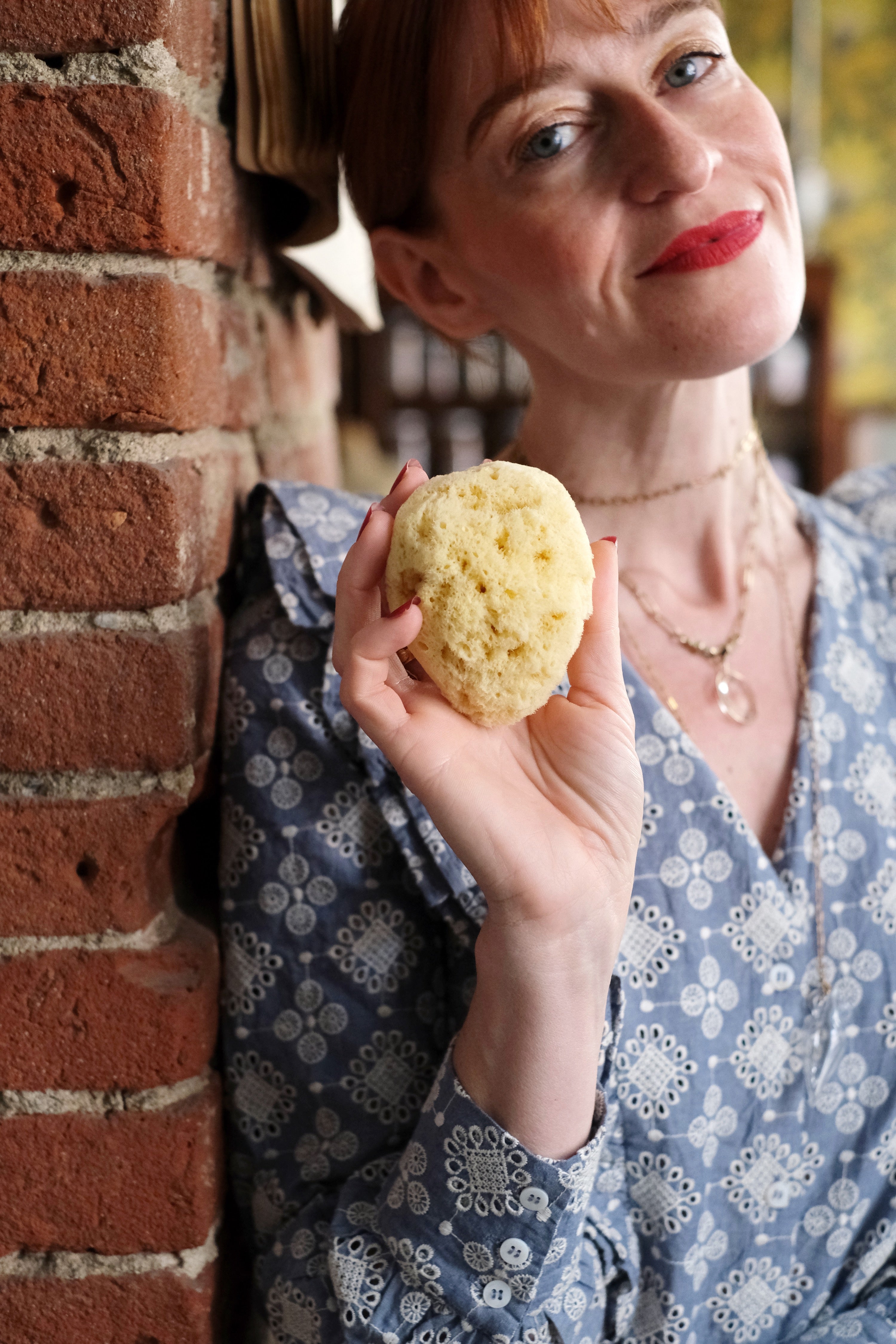 Spugna viso Fine Dama Sbiancata