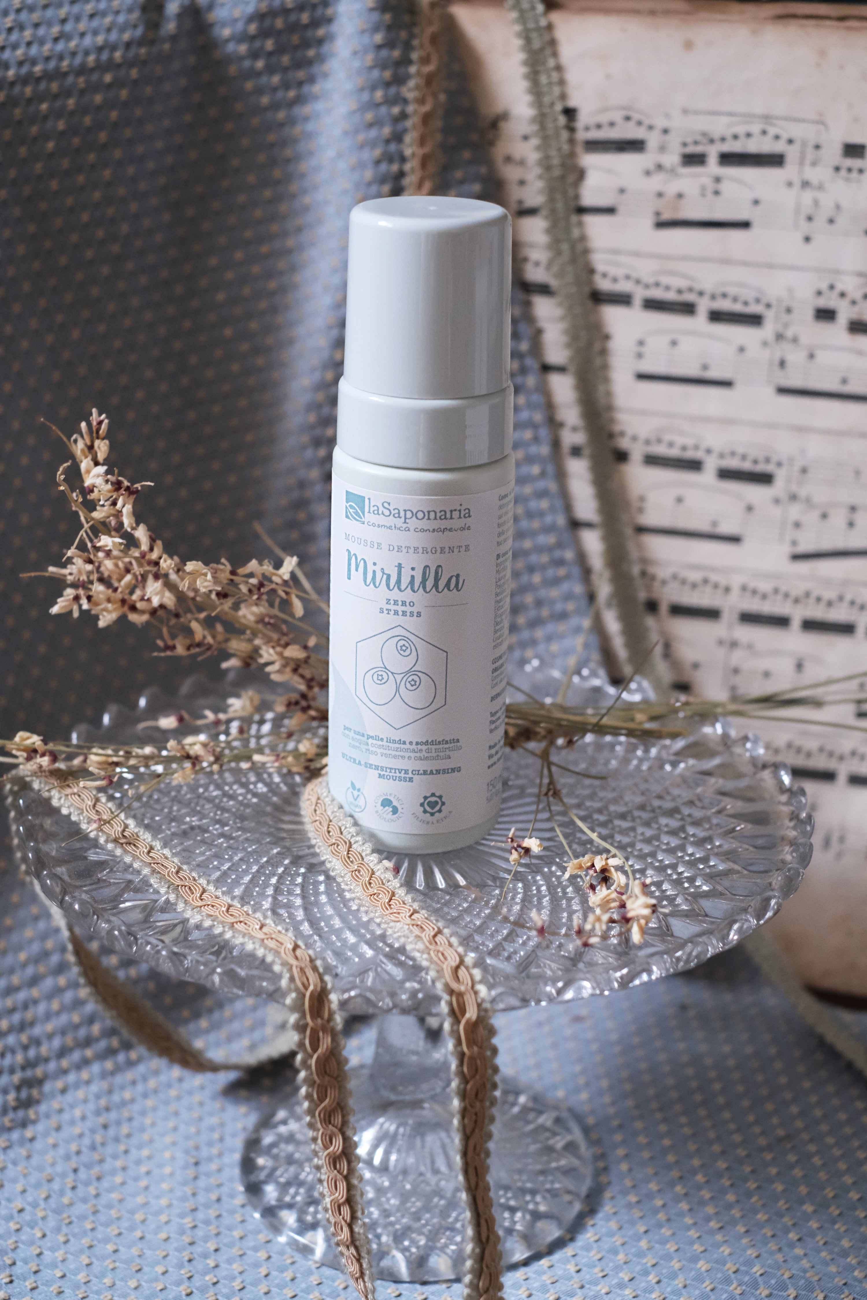 Mousse detergente Mirtilla