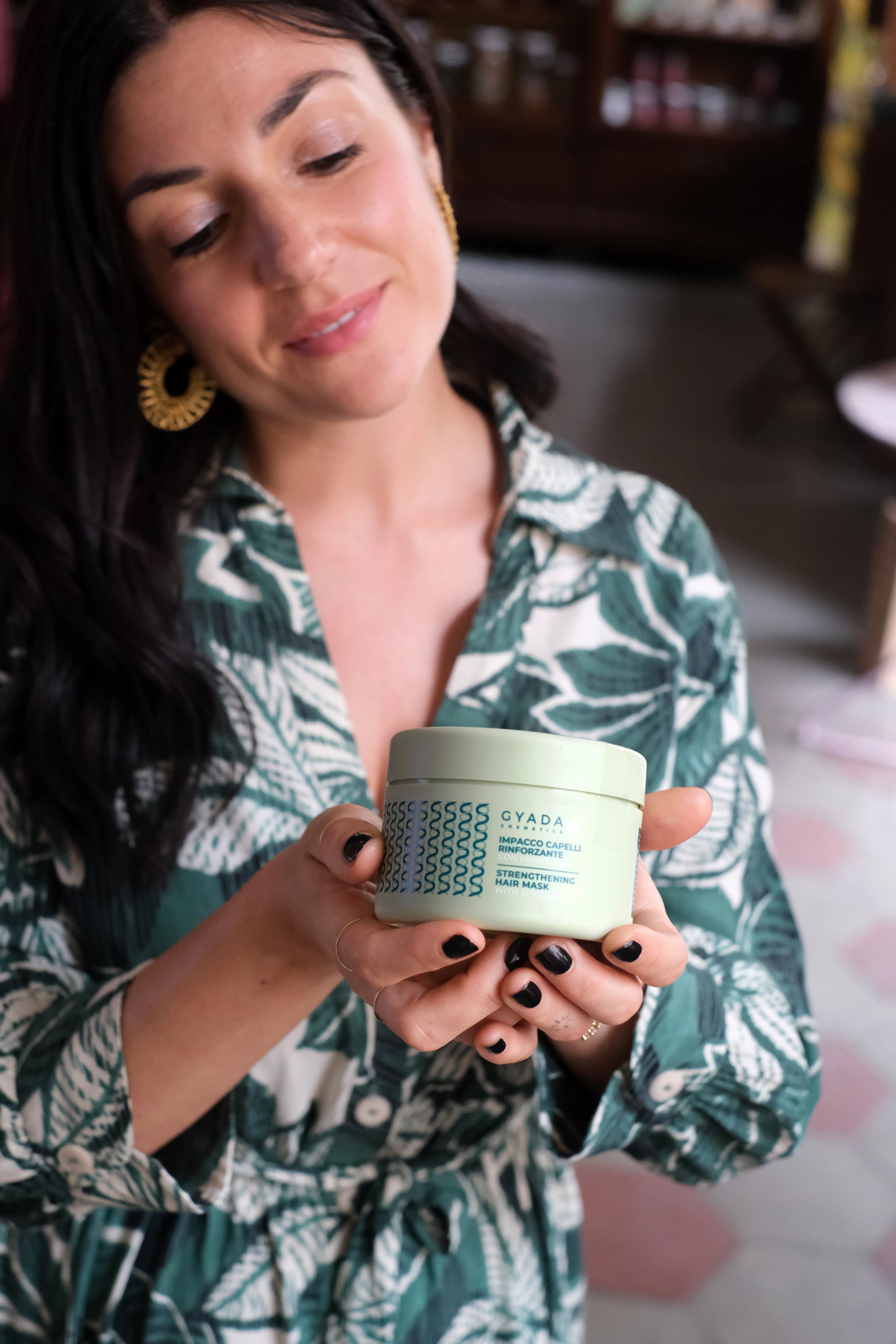 Impacco Capelli Rinforzante Con Spirulina