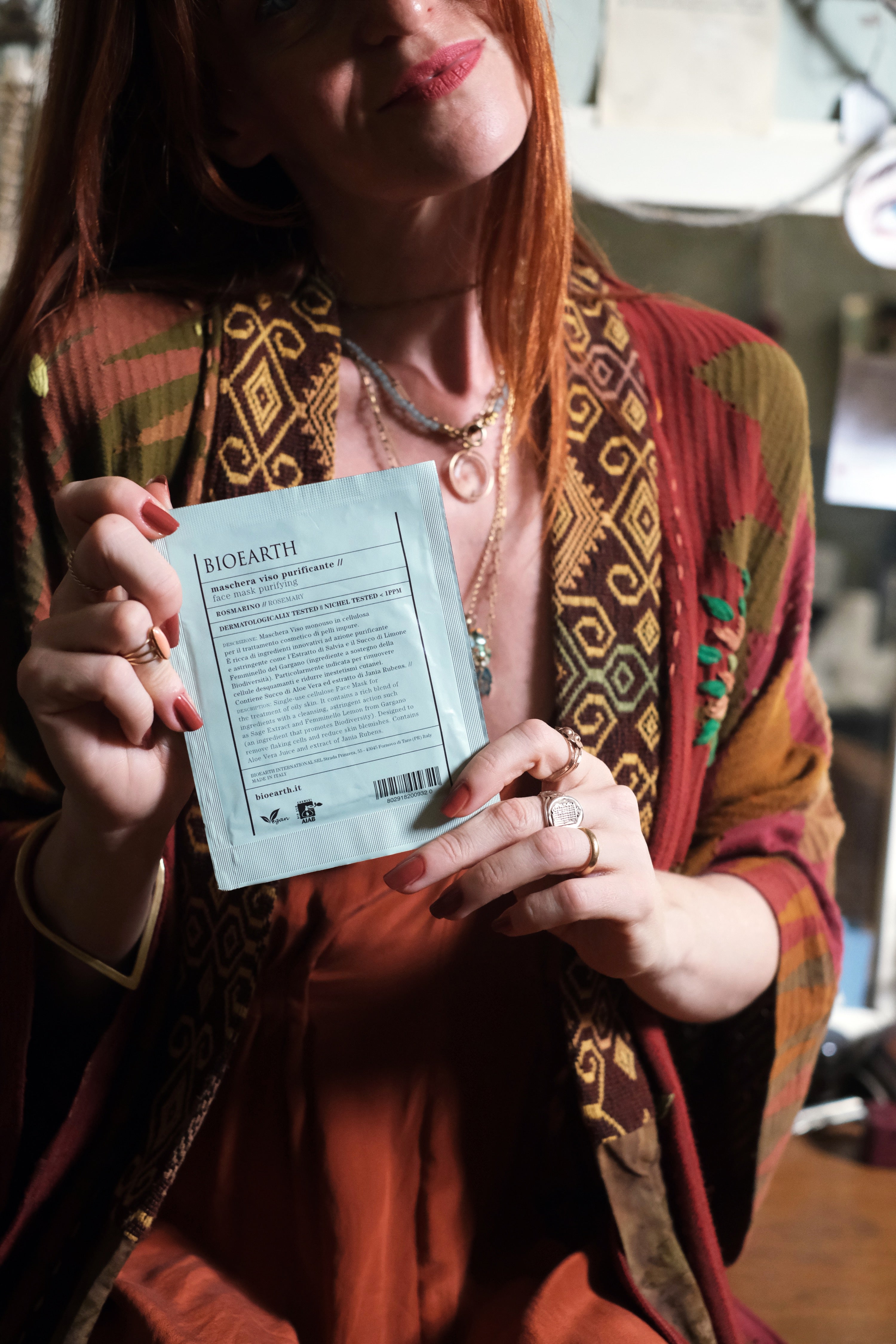 Maschera Viso Purificante - Busta Monouso