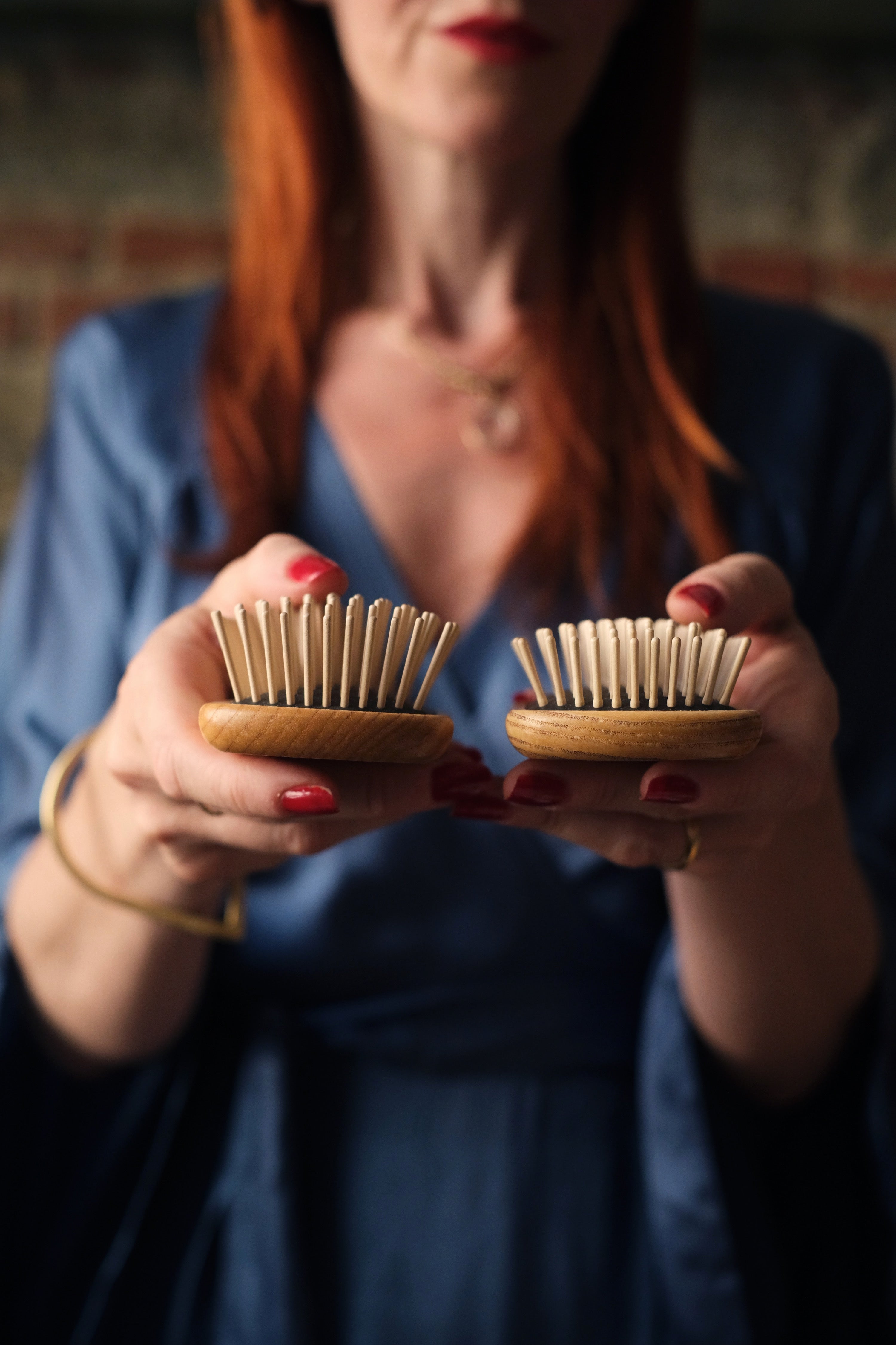 Spazzola Rettangolare grande con dente lungo