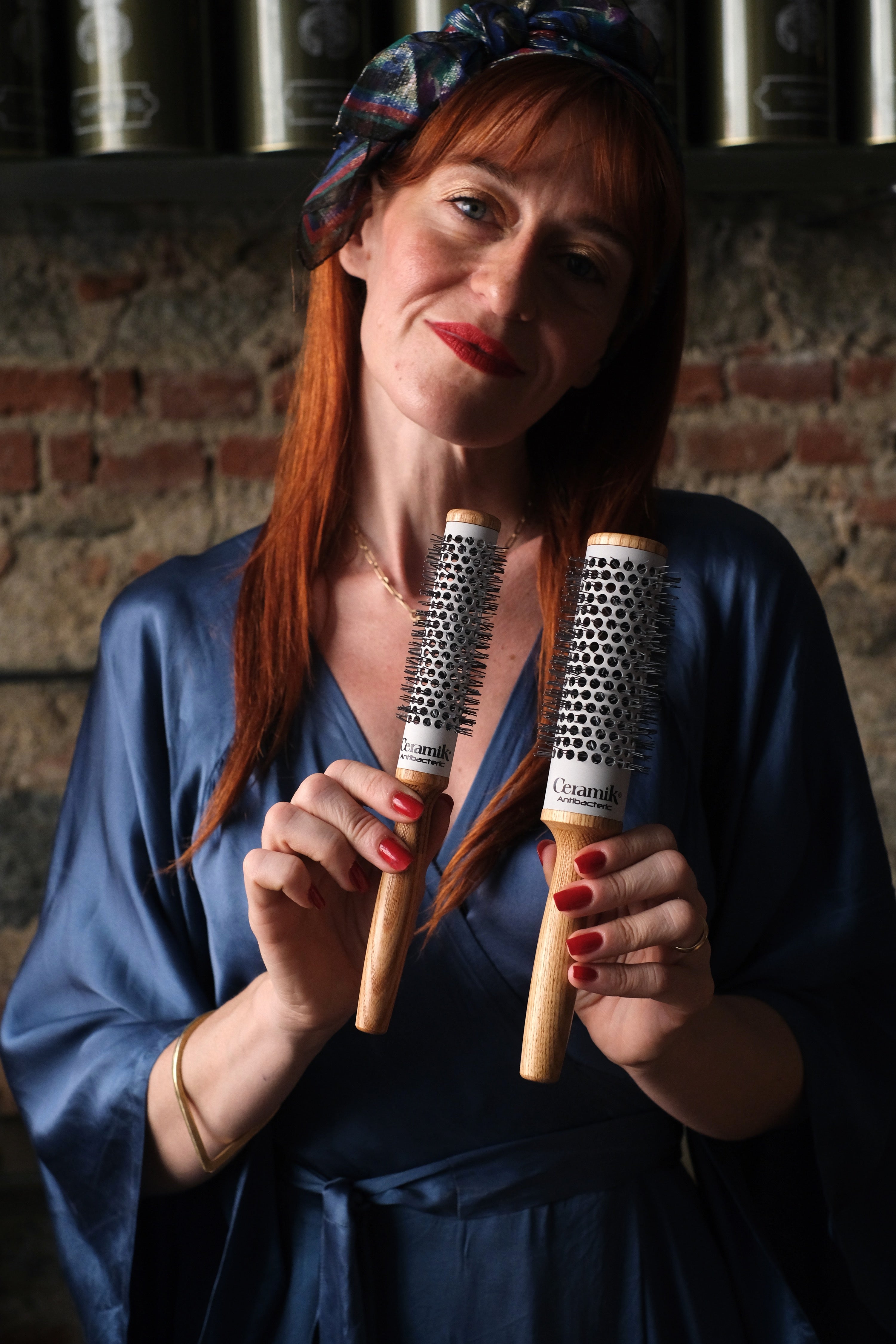 Spazzola professionale in ceramica diametro 36mm