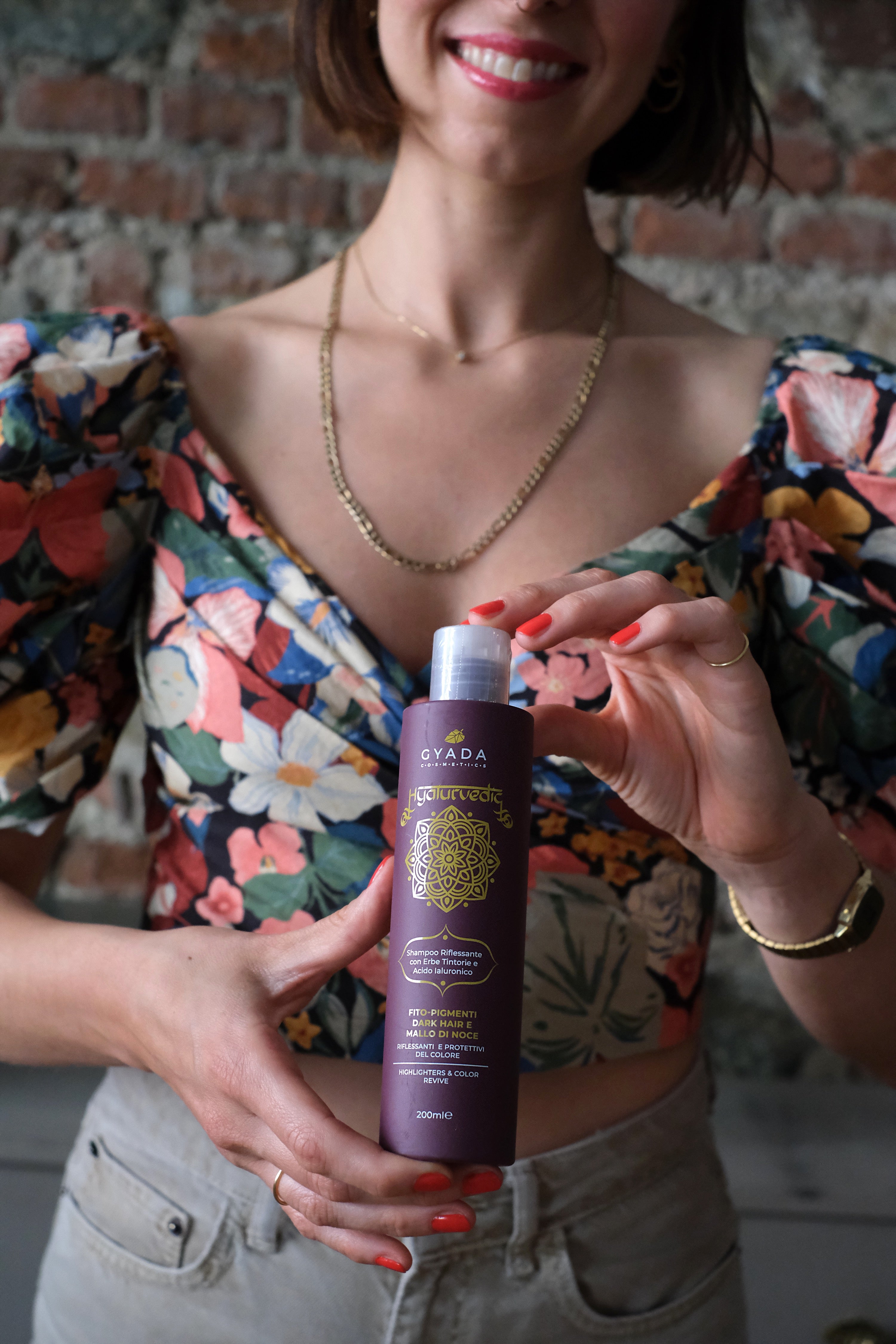 Hyalurvedic Shampoo Riflessante Dark Hair