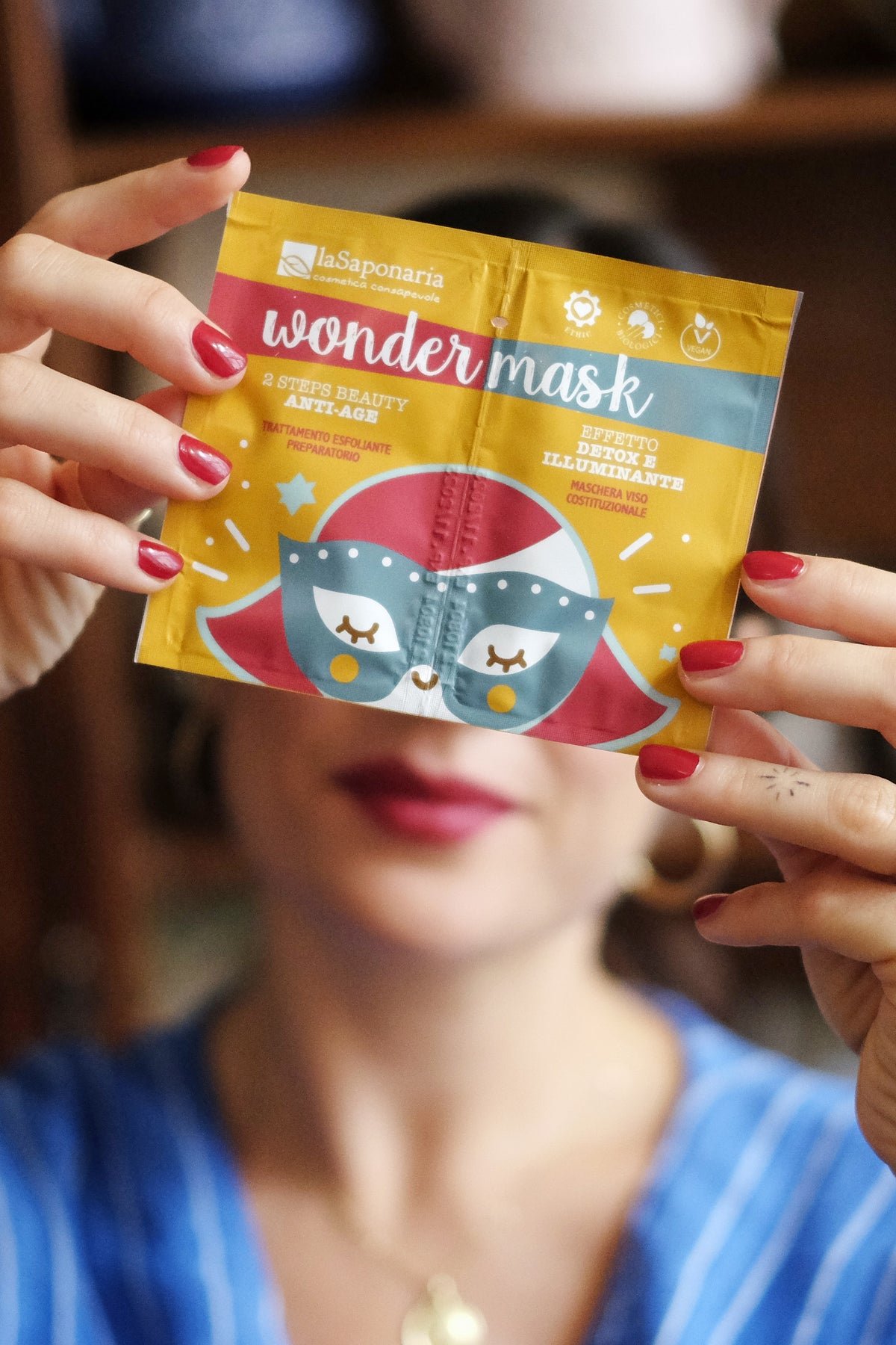 Wondermask maschera 2 steps beauty