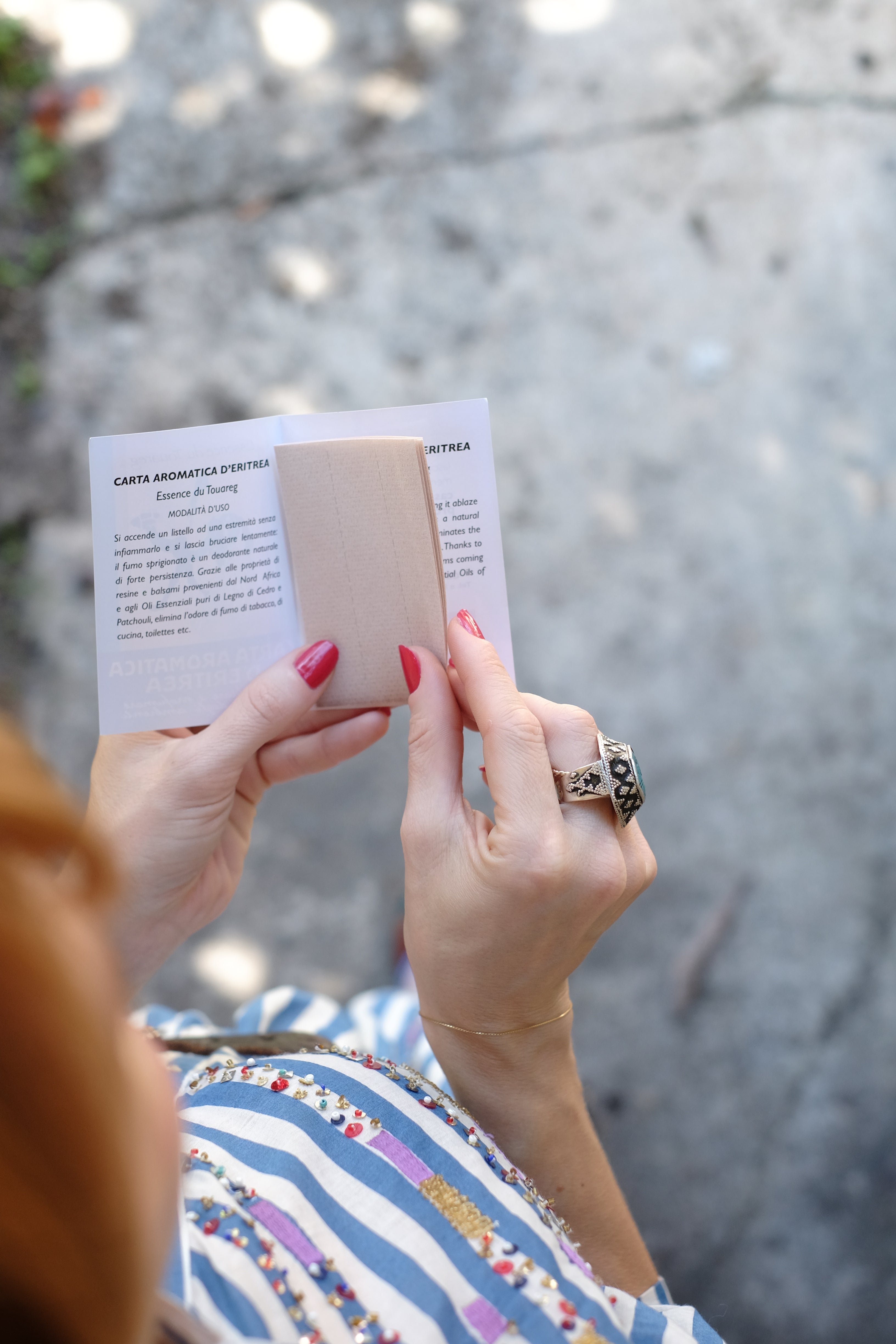 Carta Aromatica d’Eritrea Essence du Touareg